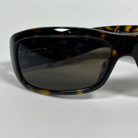 GIORGIO ARMANI Sunglasses Womens Tortoiseshell Rectangle 08670 333/S Brown Italy main image 7